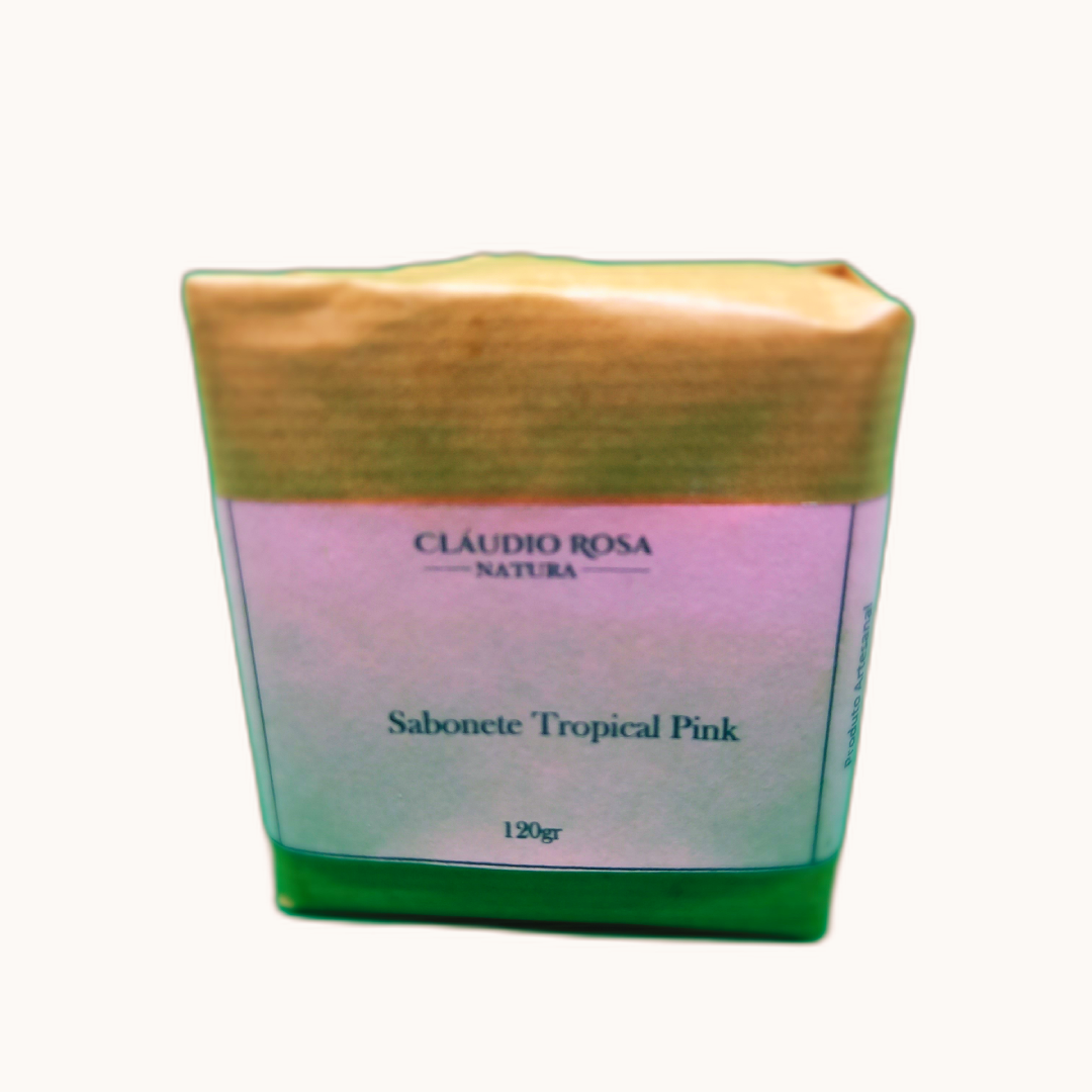 SABONETE ARTESANAL - TROPICAL PINK