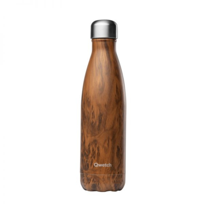 QWETCH – Garrafa Isotérmica WOOD 500ml